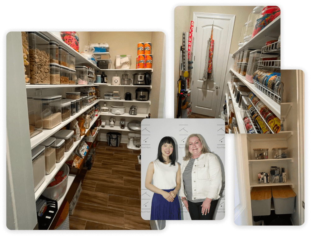 Organized pantry